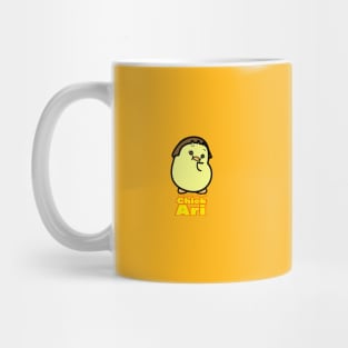 An overweight chick, Ari Mug